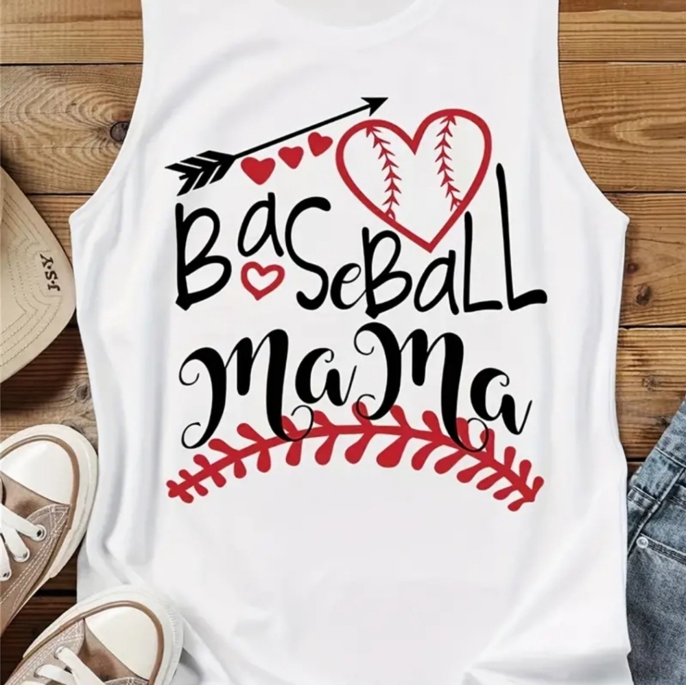 Baseball Mama Tank